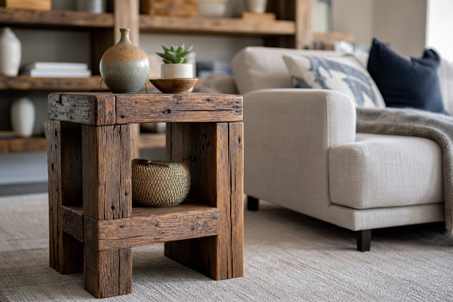 Reclaimed Wood Magic: Transforming Old Beams Into Modern Masterpieces Reclaimed Wood Magic: Transforming Old Beams Into Modern Masterpieces
